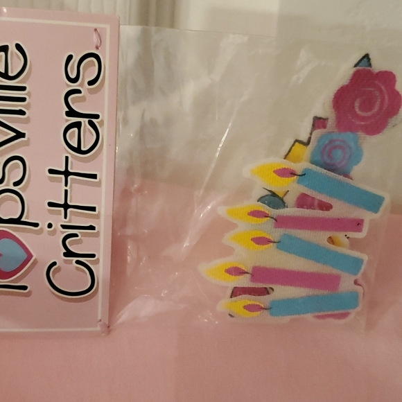 NWT Girl's XSmall 4/5 Pink Happy Birthday T-Shirt - Picture 3 of 4